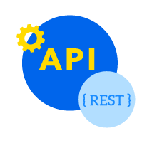 Icon of a REST API