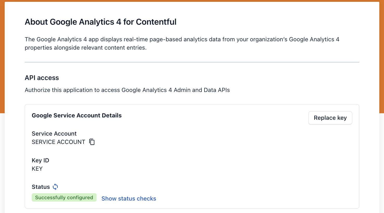 Google Analytics 4 Service Account Configuration